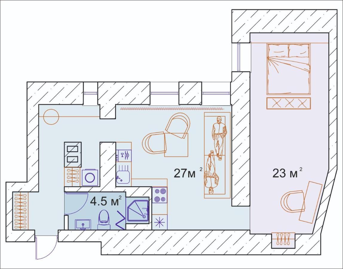 Elizabetes Appartments ريغا المظهر الخارجي الصورة